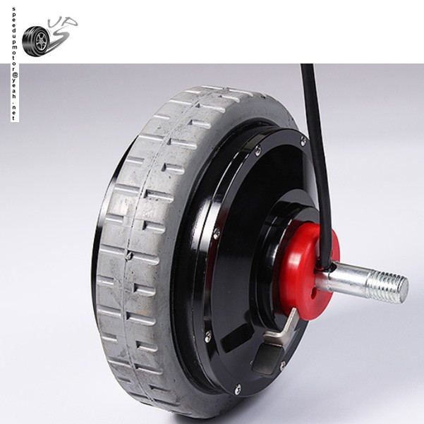 8Inch Single Axis Powered Motor Wheel,Brushed DC 24V200W Wheel Hub ...