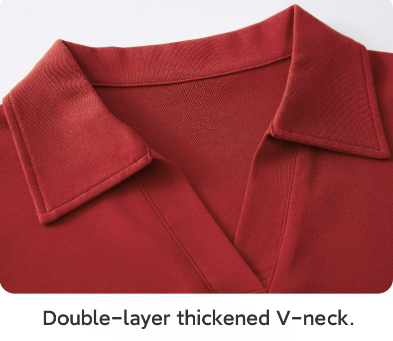 solid-colored short-sleeved POLO shirt
solid-colored short-sleeved POLO shirt