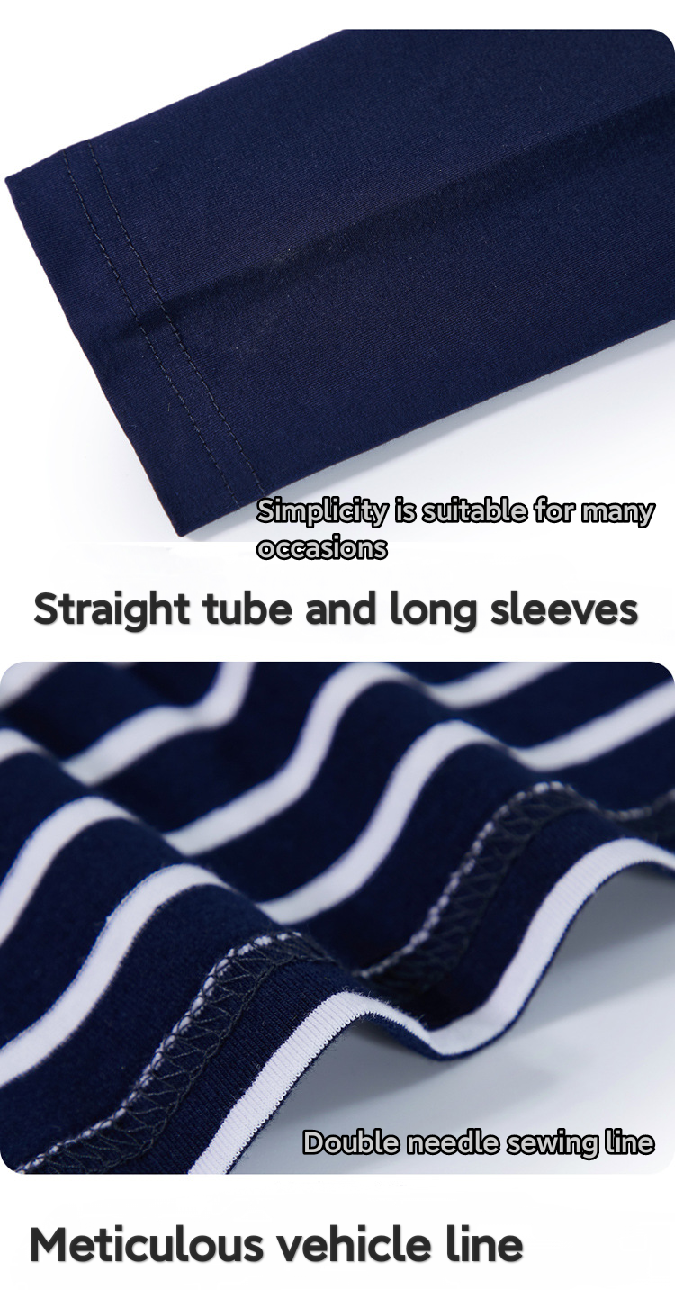 long-sleeved cotton Polo shirt
