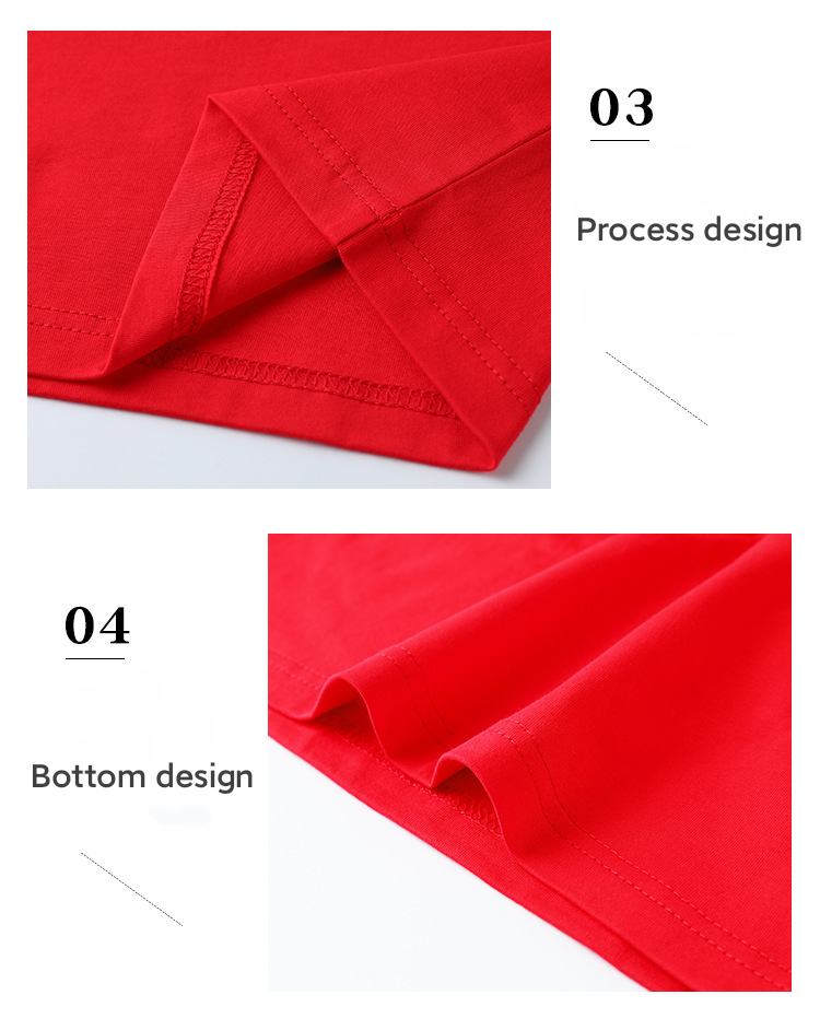 children's pure cotton short-sleeved t-shirt
