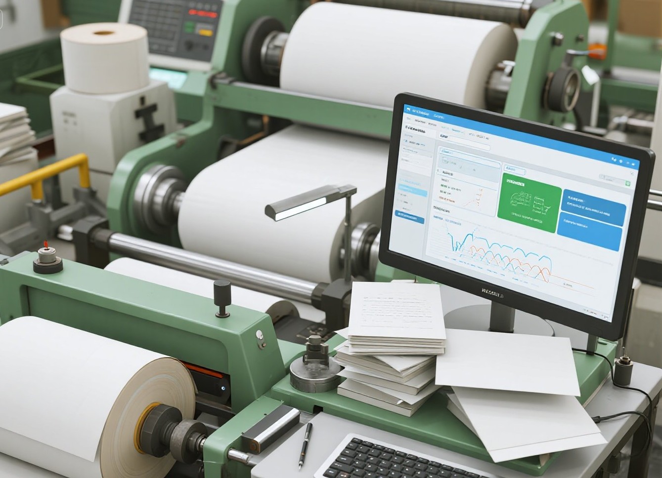 纸品MES系统优化生产调度与资源配置