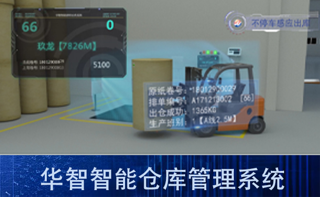 华智智能原纸仓库系统