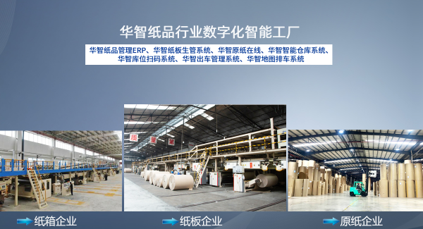 华智纸品行业数字化工厂