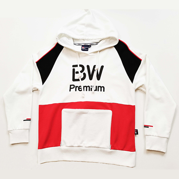 cotton hooded sweatshirt