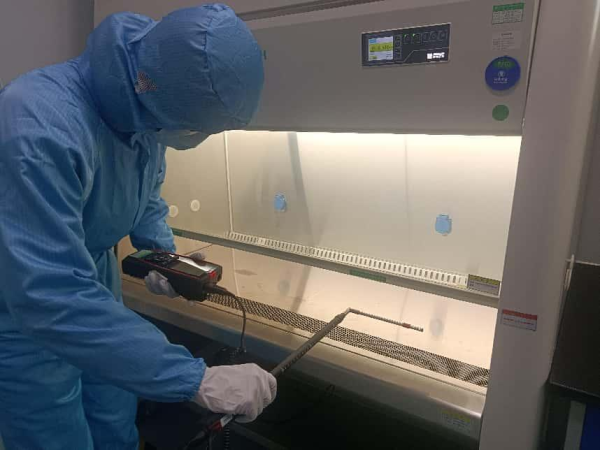 生物安全柜及潔凈工作臺檢測