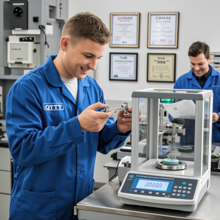 電子天平校準(zhǔn)服務(wù)，QTT提升您的測量準(zhǔn)確性