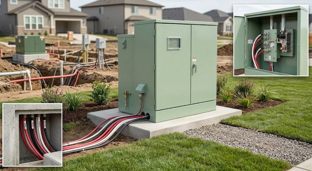 single phase pad mounted transformer
