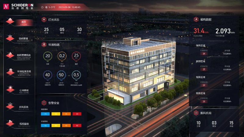 HJC黄金城智慧照明系统在学校的应用案例