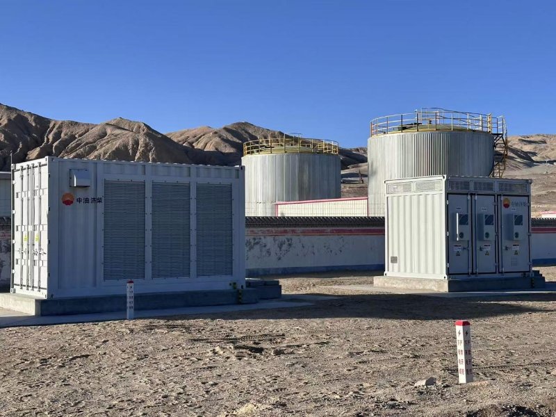 青海油田光储燃气发电机微电网能量管理系统