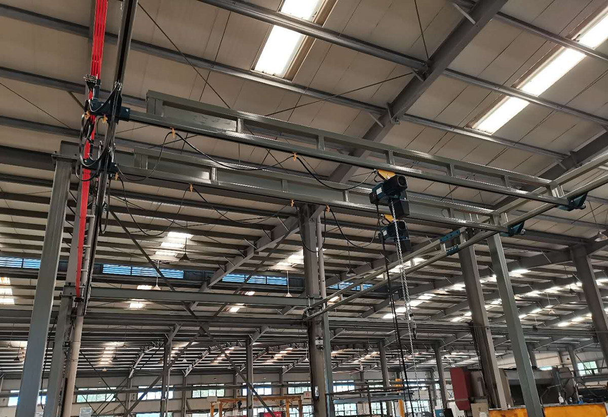 KBK剛性組立式起重機(jī)安裝