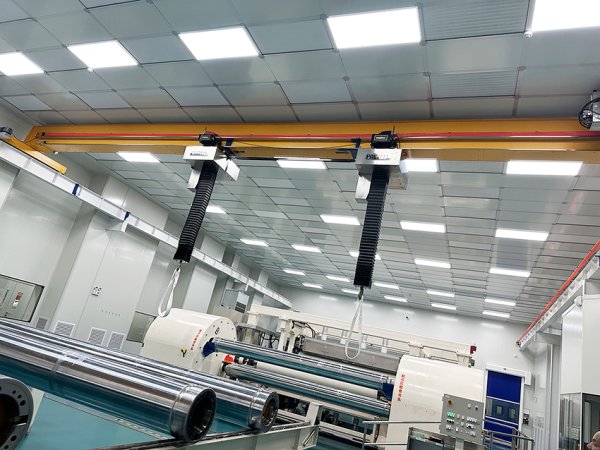 無塵室2.98T雙主機橋式起重機