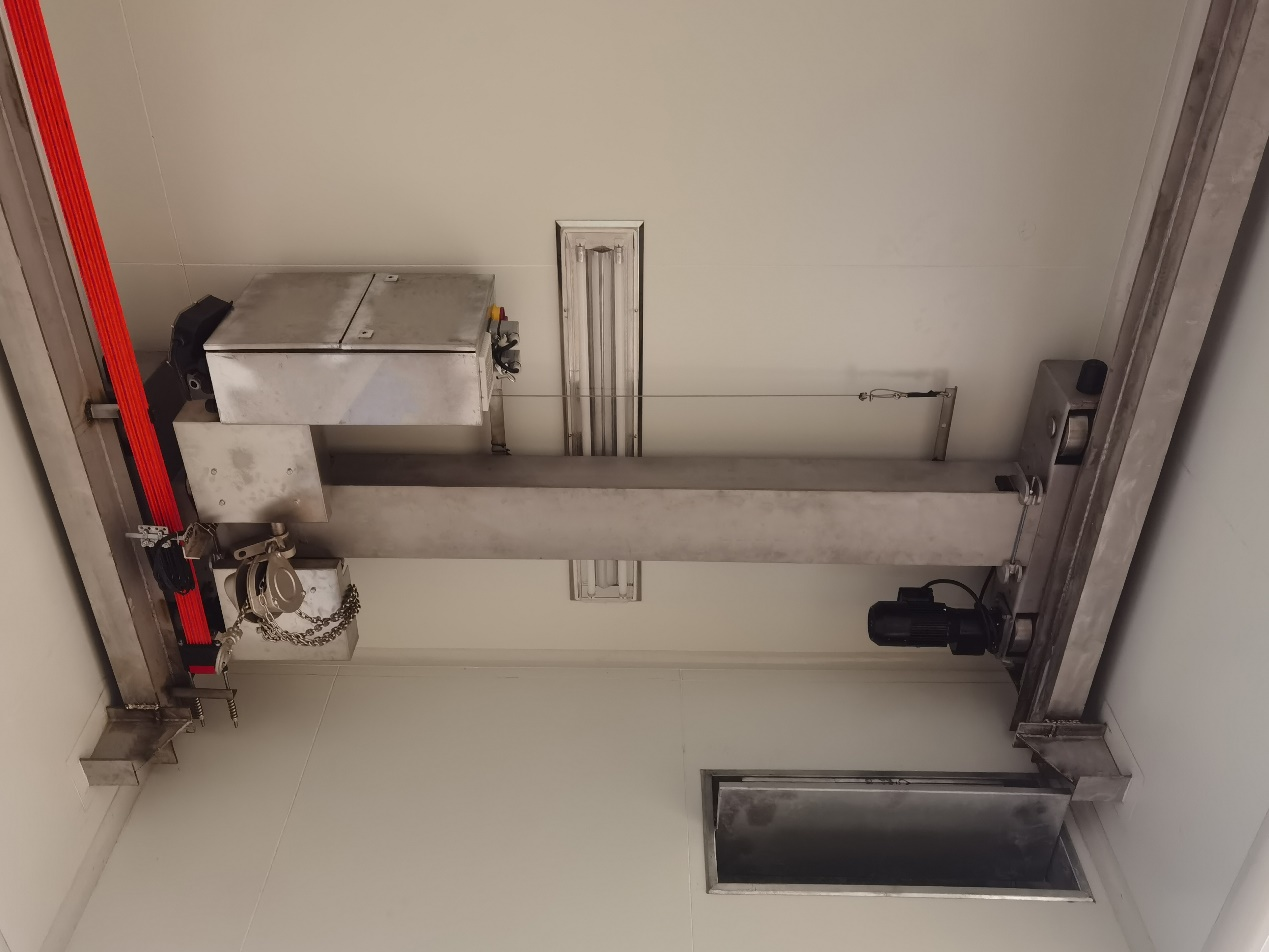 實驗室不銹鋼潔凈式起重機
