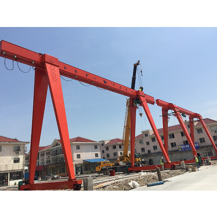 MH型電動葫蘆單主梁門式起重機（箱型梁）