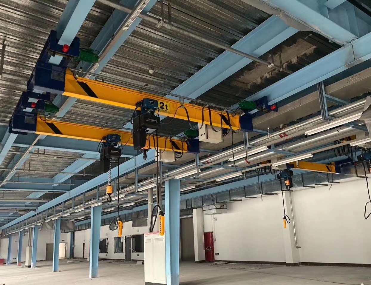 LX型電動單梁懸掛起重機