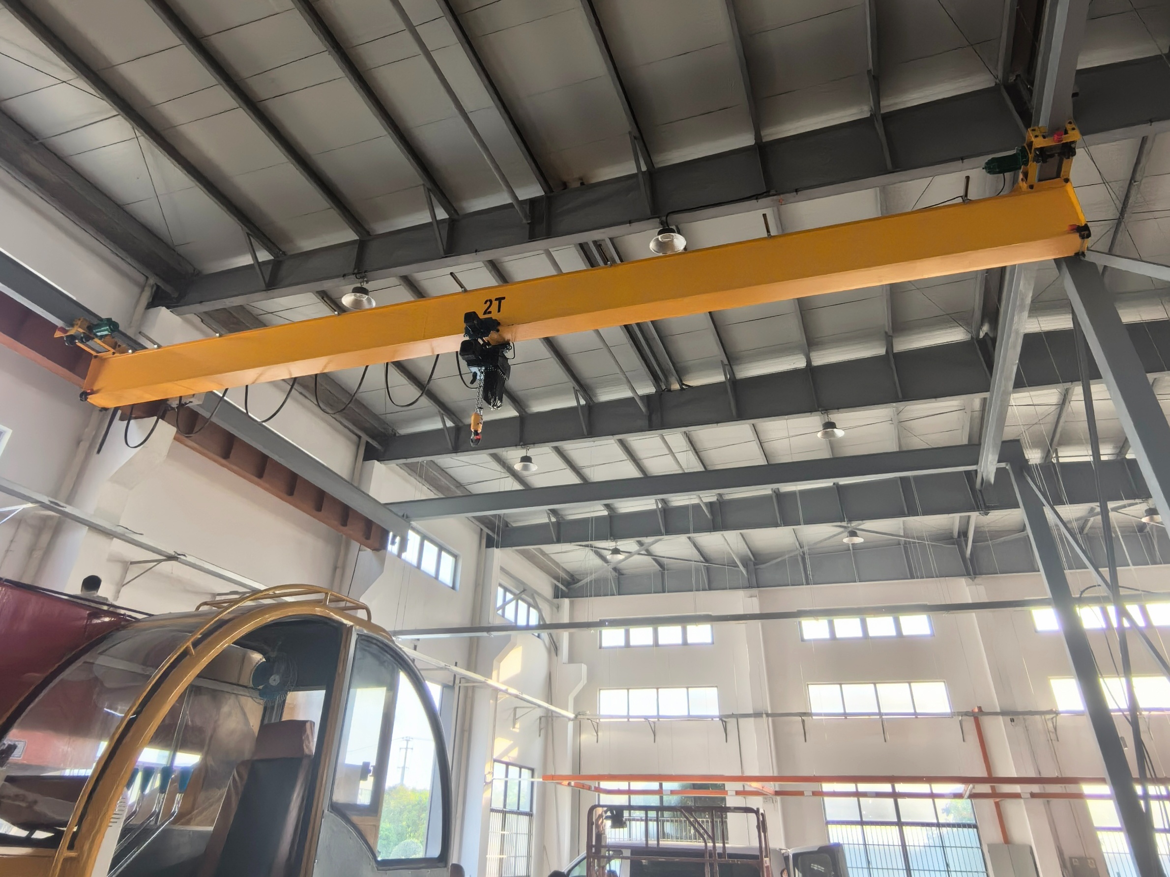 LX型歐式電動單梁懸掛起重機