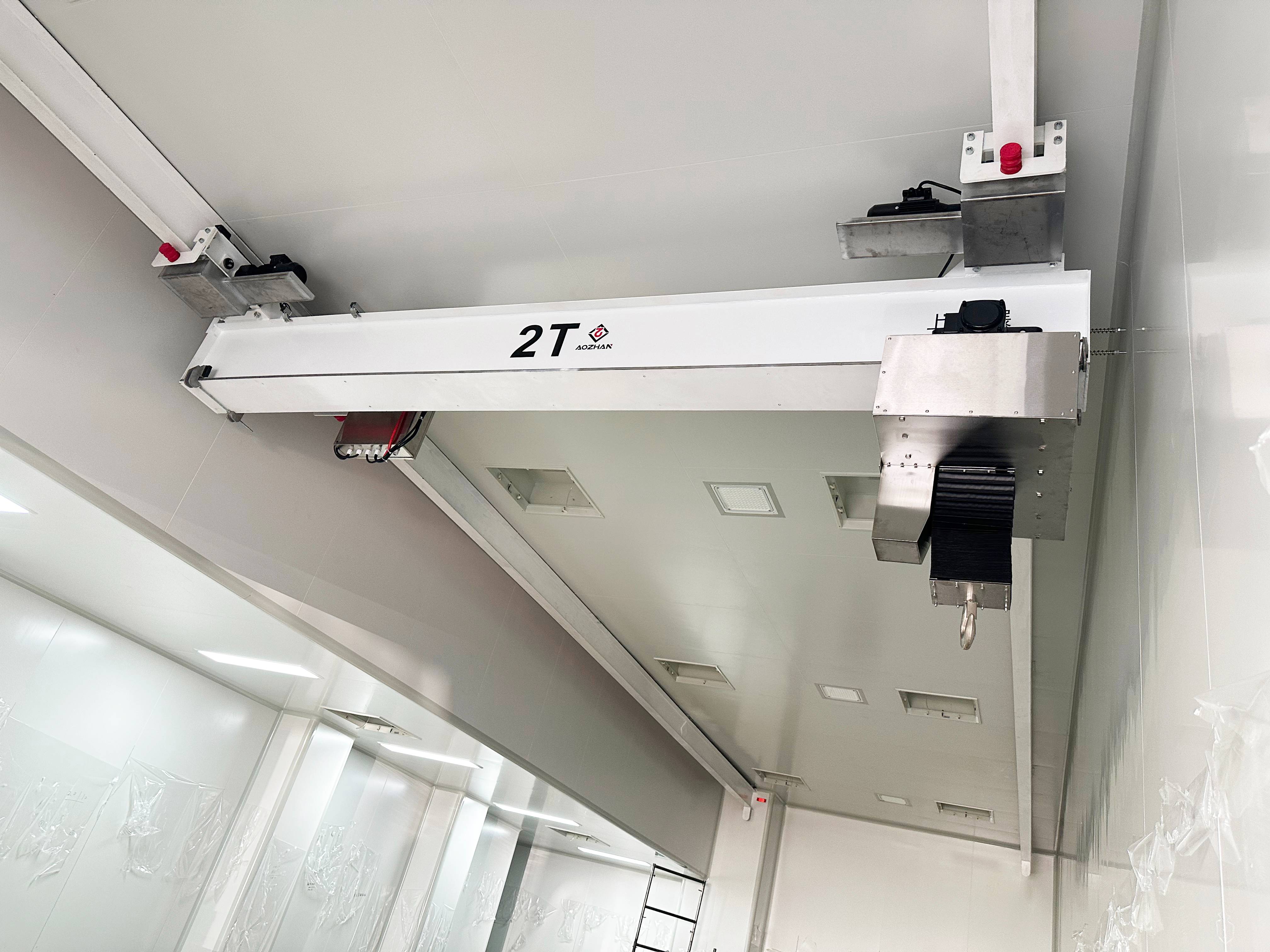 潔凈車間LX型電動單梁懸掛起重機