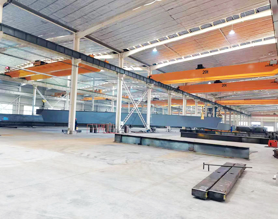 20T歐式電動(dòng)葫蘆雙梁橋式起重機(jī)