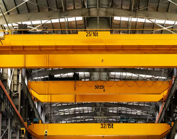 25/16T新中式電動葫蘆雙梁起重機