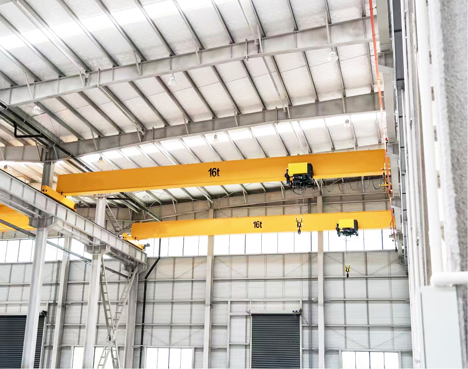 16T歐式電動葫蘆單梁起重機