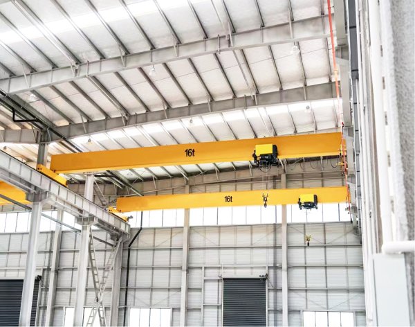 16T歐式電動(dòng)葫蘆單梁起重機(jī)