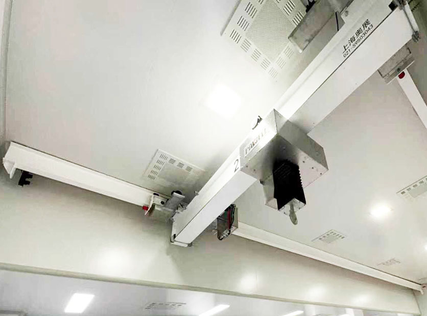 2T電動單梁懸掛起重機