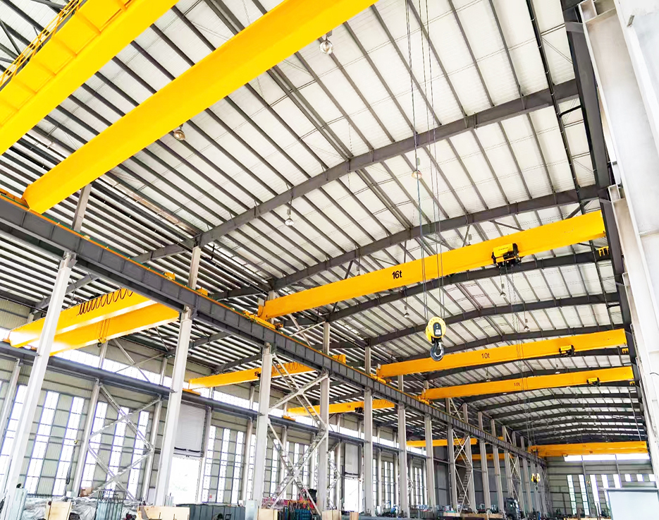 16T歐式電動葫蘆單梁起重機