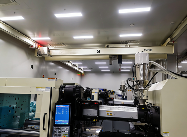 5T電動雙梁懸掛起重機