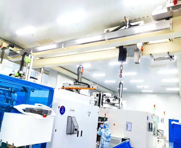 潔凈標準2.5T電動雙梁懸掛起重機