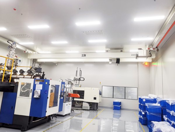 潔凈標準2.5T電動雙梁懸掛起重機