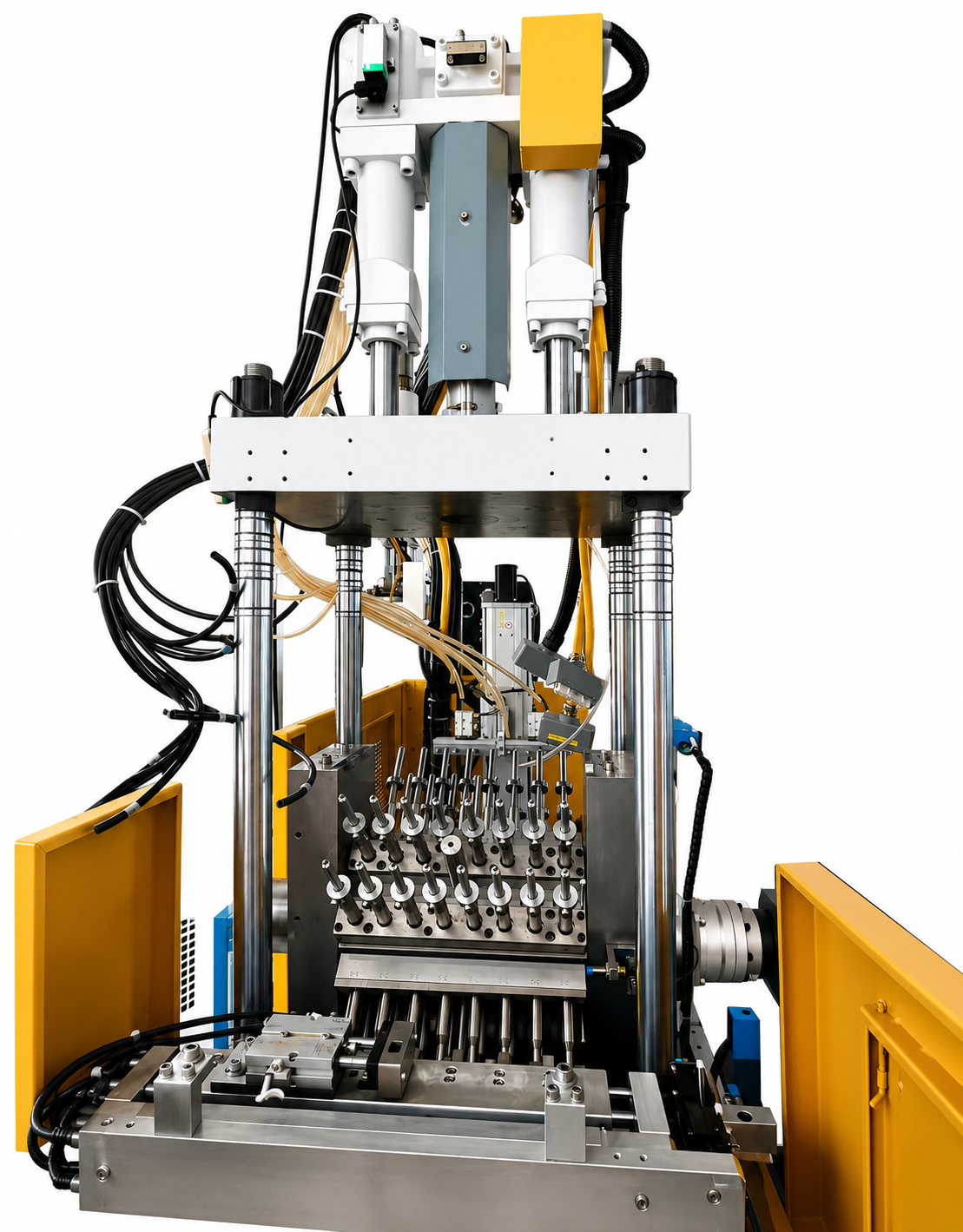 Tube Injection Machine Vertical Injection Heading Machine for Oval, DEO & Lipstick Tubes | Hot ...