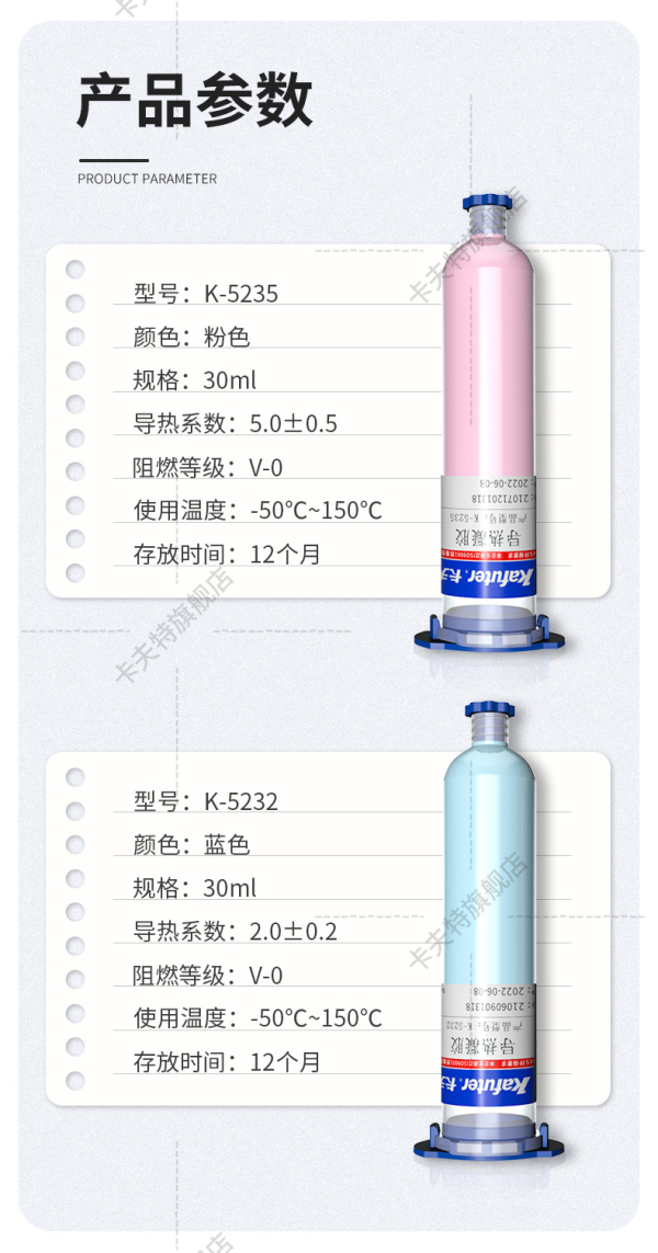 K-5232導(dǎo)熱凝膠