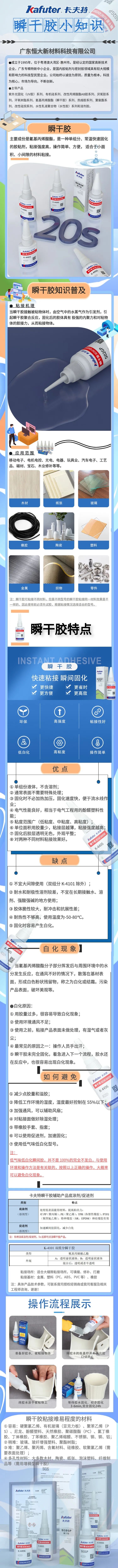卡夫特瞬干胶科普内容
