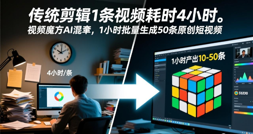 呈贡区推荐中小企业视频魔方AI视频制作