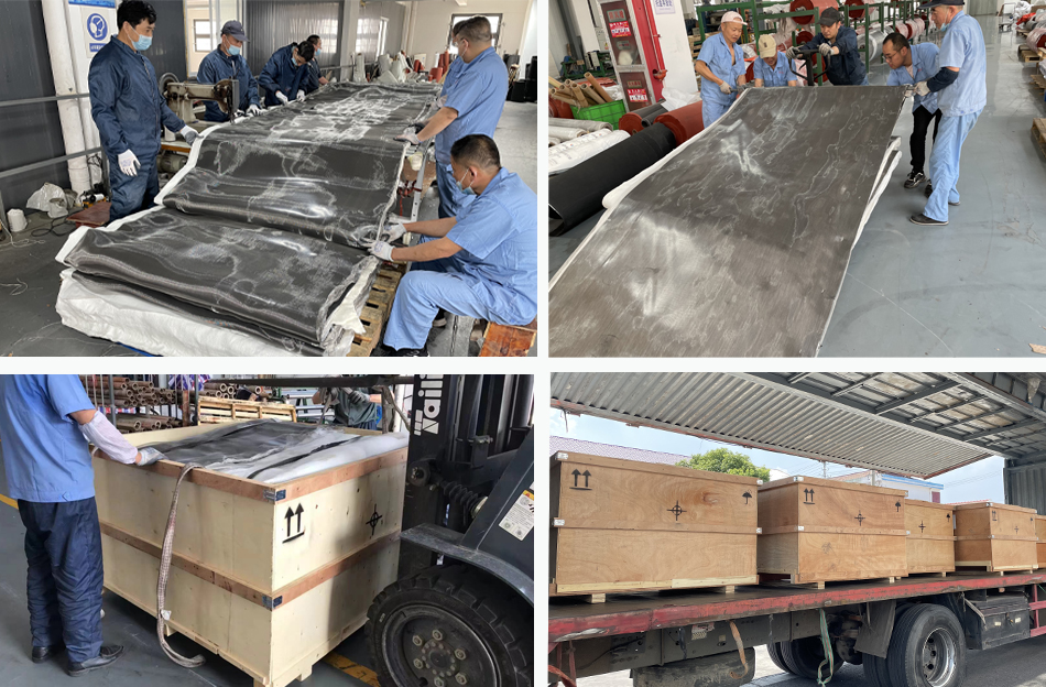 Multi-layer Heat-resistant Fabric Expansion Joint Packaging