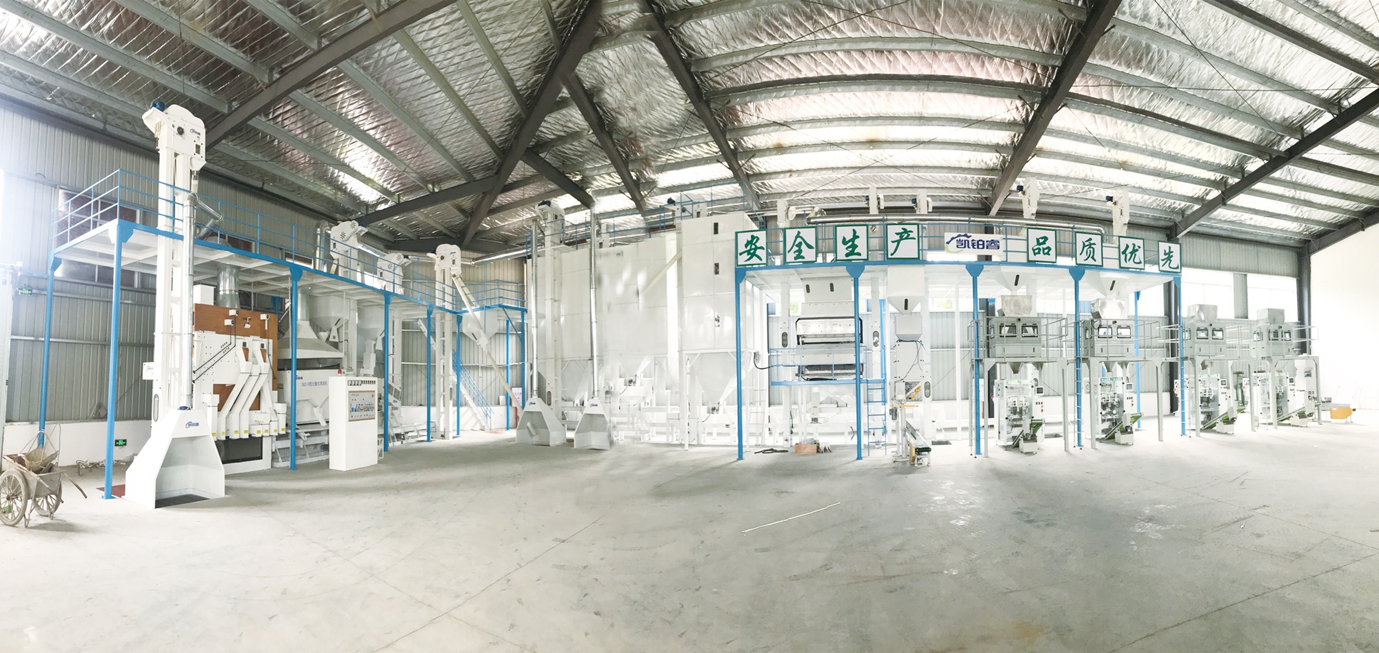 水稻種子加工線