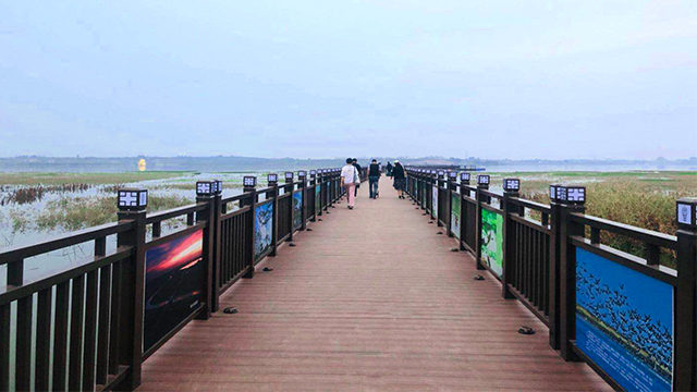 貴州公園水上浮橋貴嗎