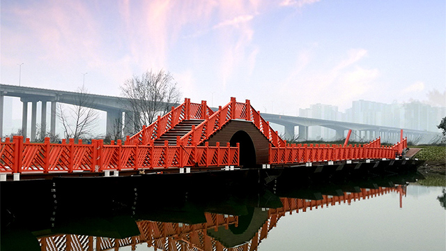 寧夏走車水上浮橋貴嗎,水上浮橋
