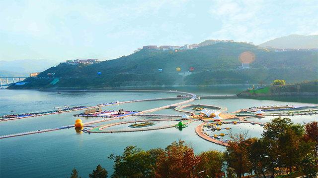 上海漂浮水上游泳池 上海旗華水上工程建設(shè)股份供應(yīng)