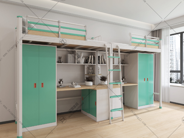 陜西折疊式公寓床源頭工廠 廣東菲蒙家具供應