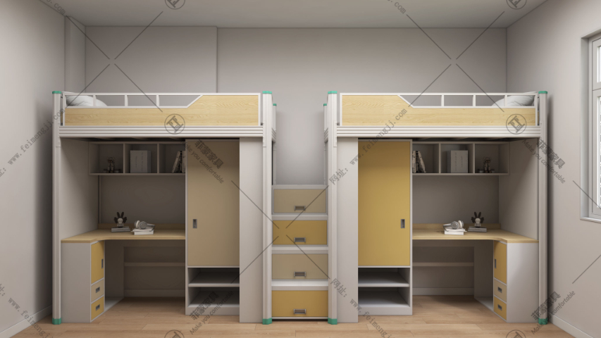 湖南安全型公寓床多少錢 廣東菲蒙家具供應(yīng)