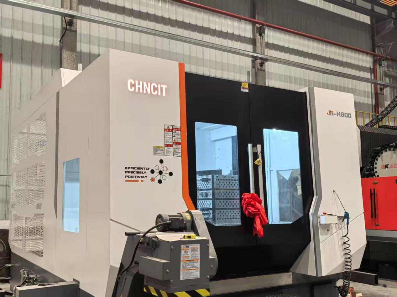 浙江鑫成機械科技有限公司引進高端800型臥式加工中心，精密制造邁入新紀元