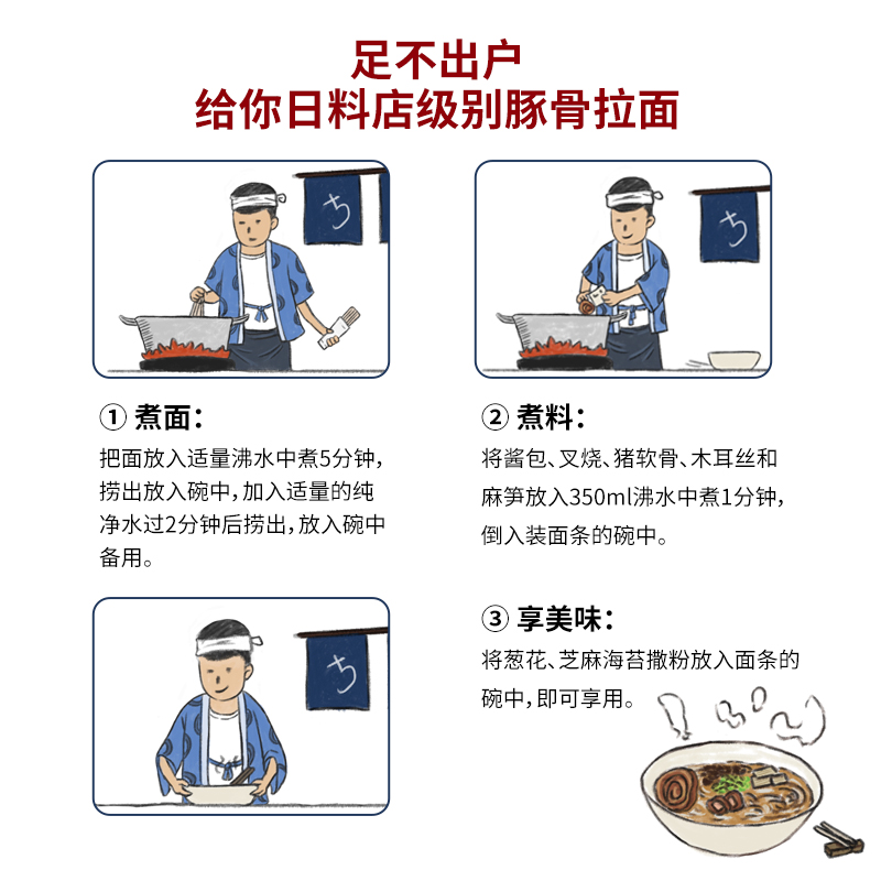 豬軟骨叉燒豚骨拉面