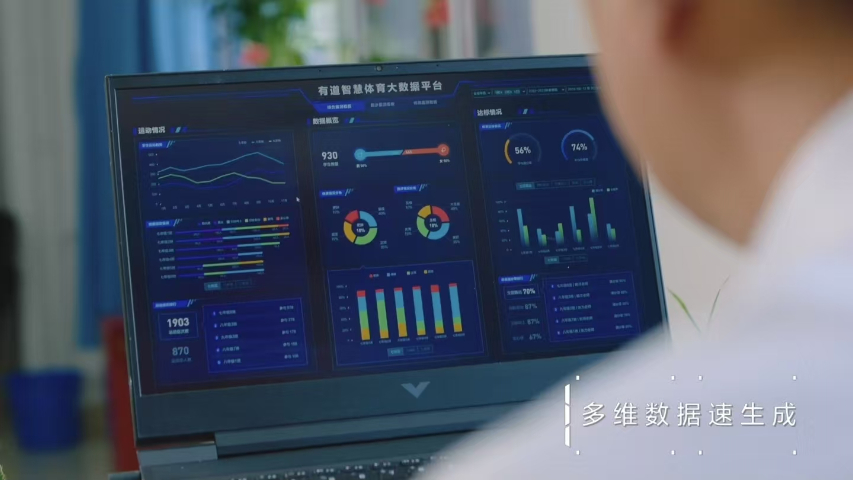 無需穿戴設備智慧體育背景,智慧體育