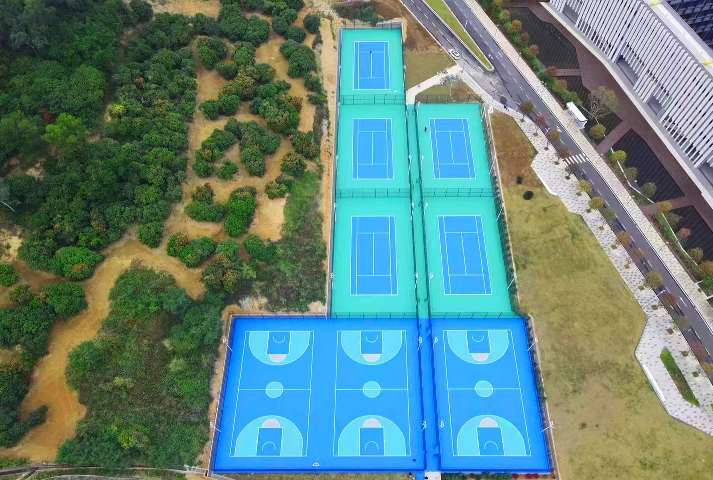 江西人造草足球場運動場工程工程 AI智慧體育 深圳市正兆體育發展供應