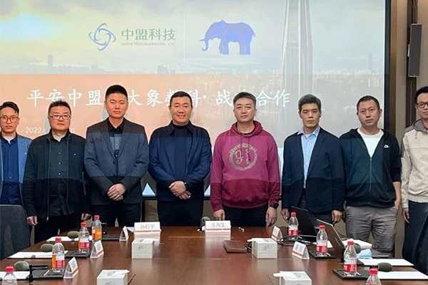 大象數科與平安中盟結為戰略伙伴