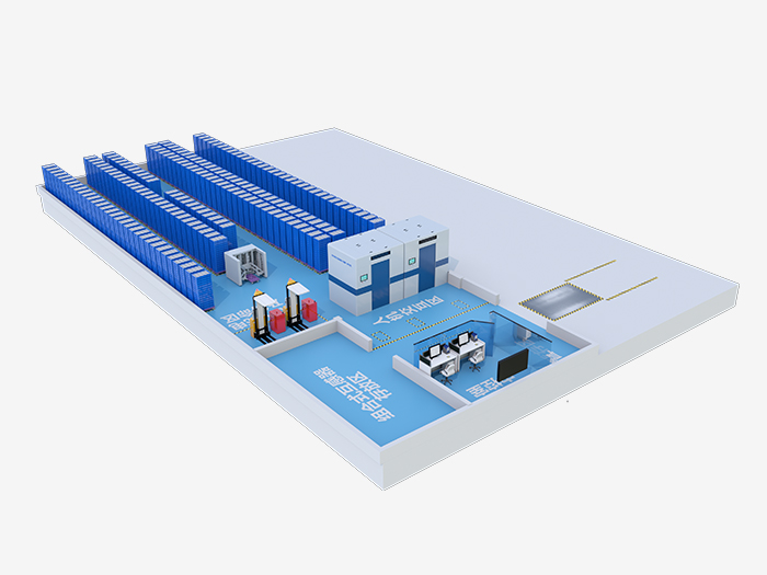 市級智能無人庫房（智能平庫）