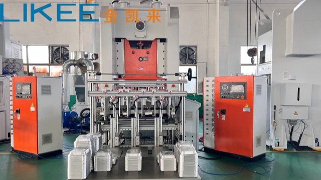 河南三菱PLC铝箔餐盒机器厂家直销 服务至上 上海金凯来机械模具供应;