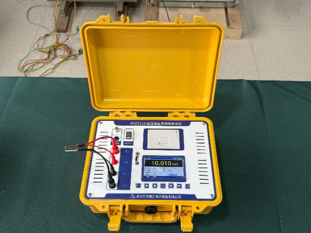 支持 MODBUS 通訊協議的直流電阻測試儀蓄電池連接片微歐級測量用