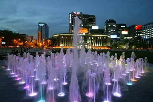 musical fountains