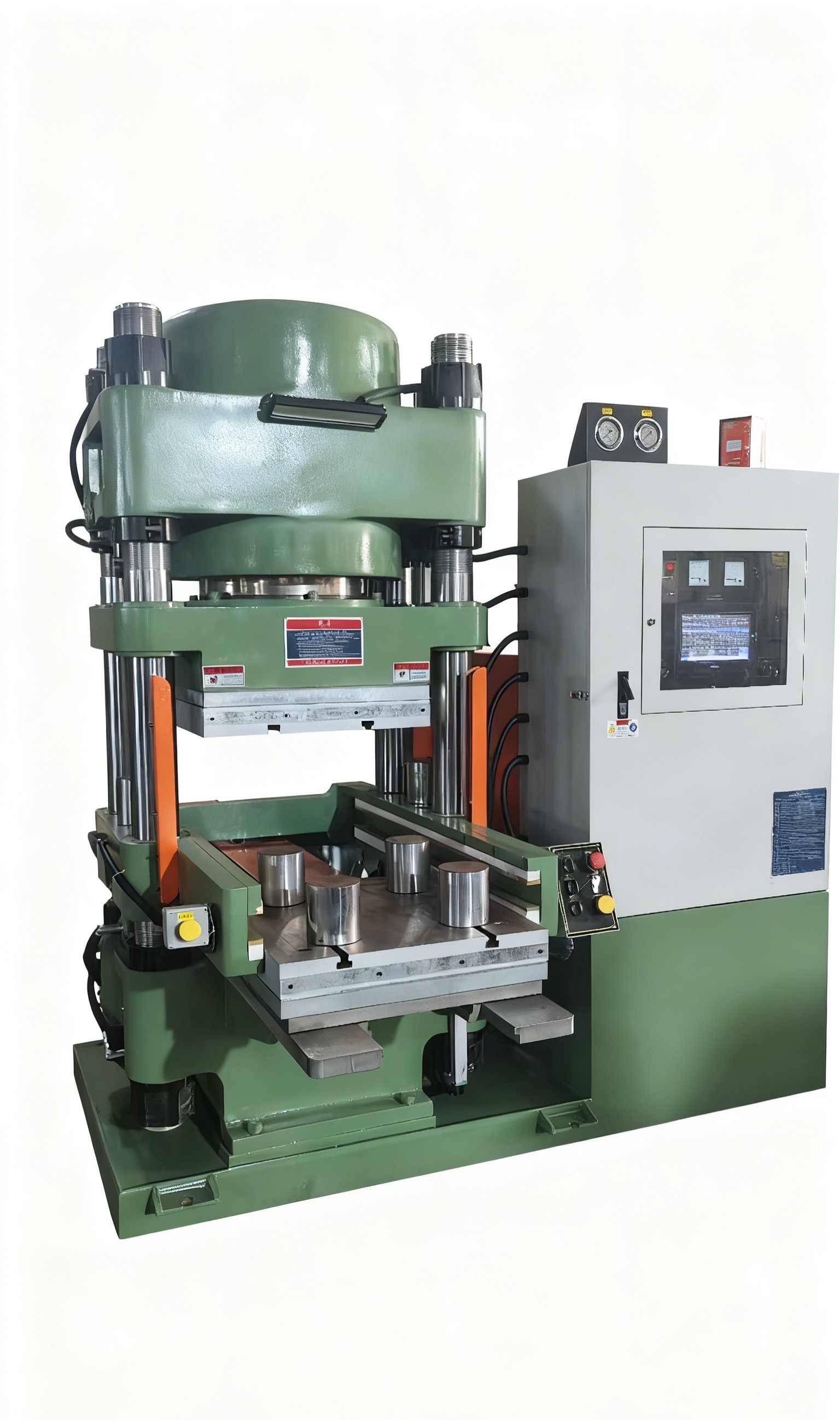 移模式剎車片熱壓成型機